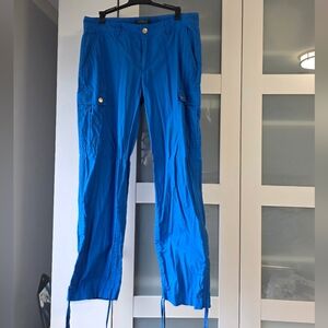 Ralph Lauren Royal Blue Cotton Cargo Psnts